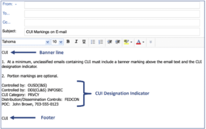 How to Mark Controlled Unclassified Information (CUI)